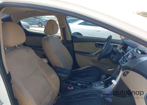 2013 Hyundai Elantra Gls from USA, damaged, VIN 5NPDH4AE1DH374606